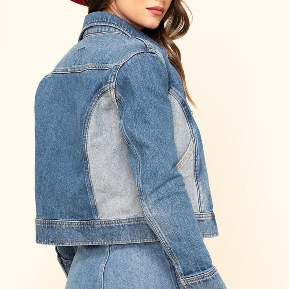 NWT Lee vintage modern two-toned denim jacket - Picture 2 of 5